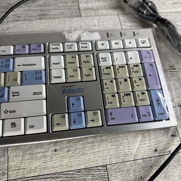 LogicKeyboard Avid Composer Slim Line PC Keyboard - SKU#1559242 Open Box - Picture 4 of 6